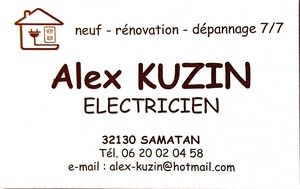 EI Alex KUZIN Samatan, , Borne de recharge