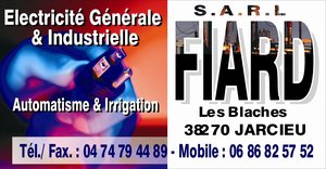 sas fiard electrique Jarcieu, , Alarme anti-intrusion