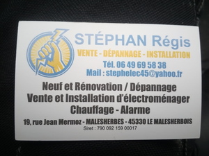 STEPHAN REGIS Malesherbes, , Installation électrique