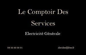 LE COMPTOIR DES SERVICES Pujols, , Installation électrique, Installation domotique, Alarme anti-intrusion, Chauffage électrique, Interphone et portier vidéo, Motorisation porte et portail, Borne de recharge