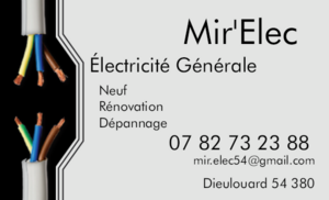 Mir'Elec Dieulouard, , Installation électrique