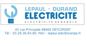 SARL LEPAUL DURAND Bruyères, 