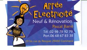 Arrée électricite Commana, , Installation électrique