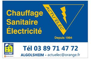 actu'elec  Algolsheim, , Installation électrique
