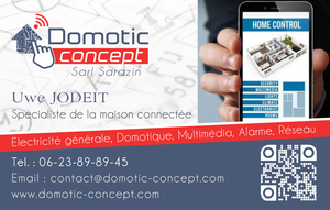 Sarazin Saujon, , Installation électrique, Installation domotique, Alarme anti-intrusion, Chauffage électrique, Interphone et portier vidéo, Motorisation porte et portail, Plafond rayonnant