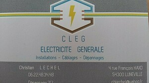 CLEG Lunéville, , Installation électrique