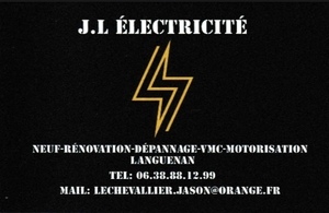 J.L électricité  Languenan, , Alarme anti-intrusion, Borne de recharge, Chauffage électrique, Installation domotique, Installation électrique, Interphone et portier vidéo, Motorisation porte et portail, Plancher chauffant, Ventilation (vmc)